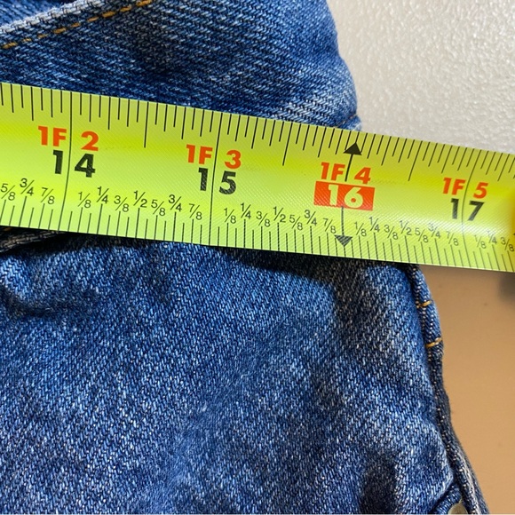 LL Bean Flannel Lined Women’s Jeans 16R – Relaxed Fit – Blue – 100% Cotton - Picture 6 of 11